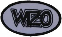 WIZO - Wizo Pflaume - 9,7 cm x 5,8 cm - Patch