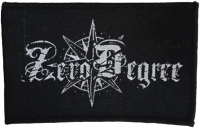 ZERO DEGREE - Logo - 10,3 cm x 6,6 cm - Patch