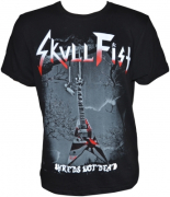 SKULL FIST Shreds Guitar T-Shirt XL
