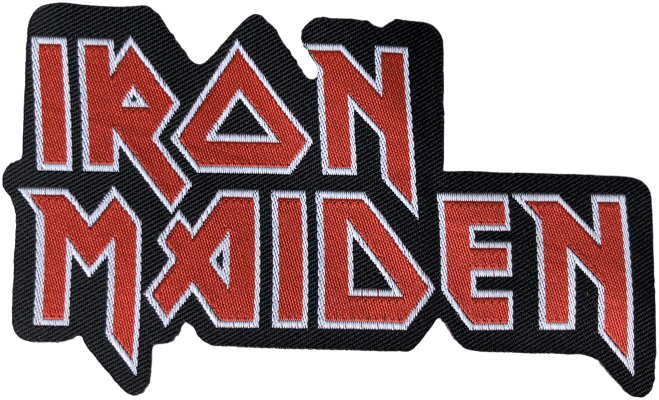 Apliques Iron Maiden - Logo Cut Out